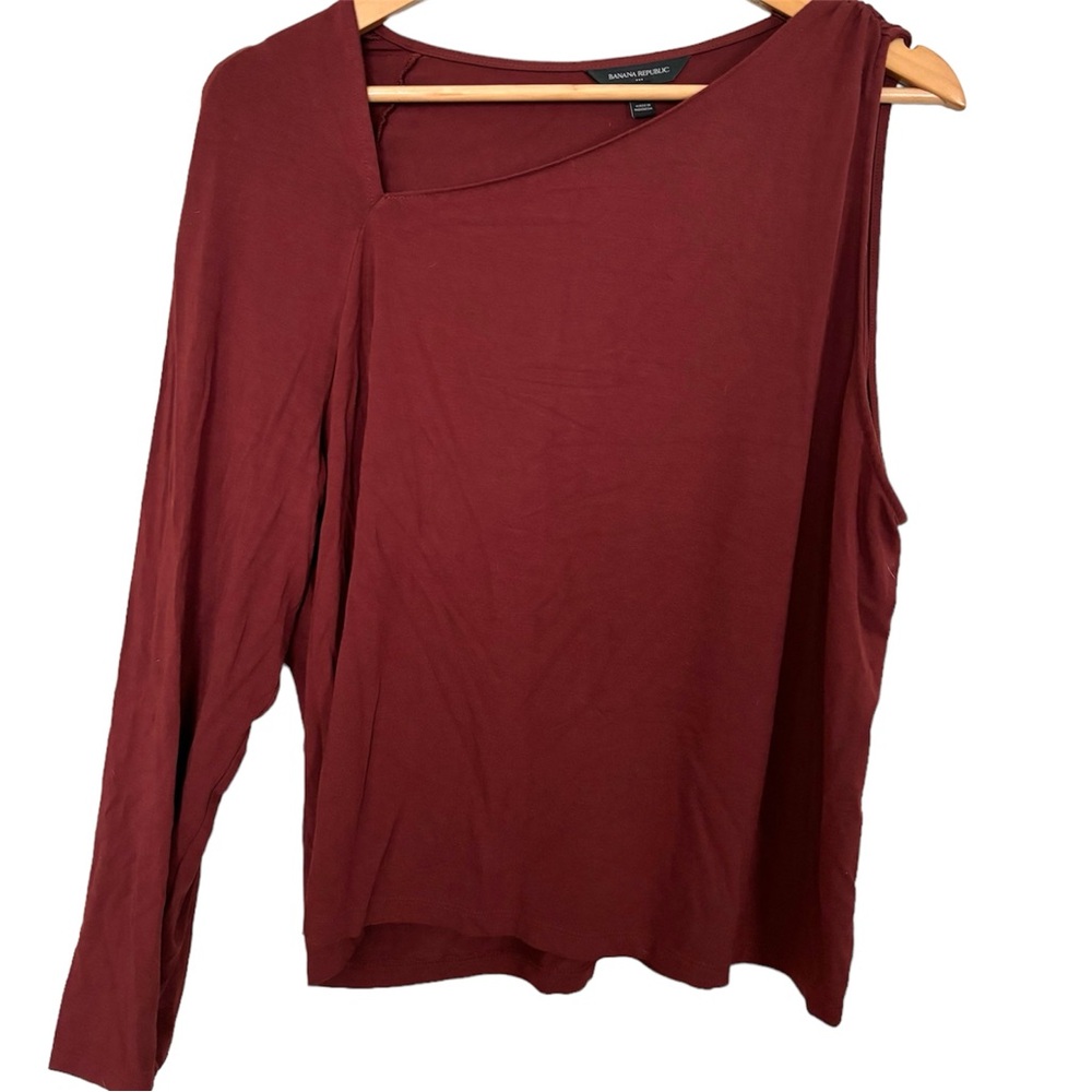 💥 Banana Republic Dark Spiced Rum One Shoulder Top